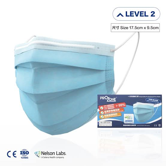 PROZONE Disposable Professional Face Mask (Adult)