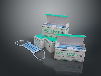Disposable Surgical Face Mask (50 PCS)